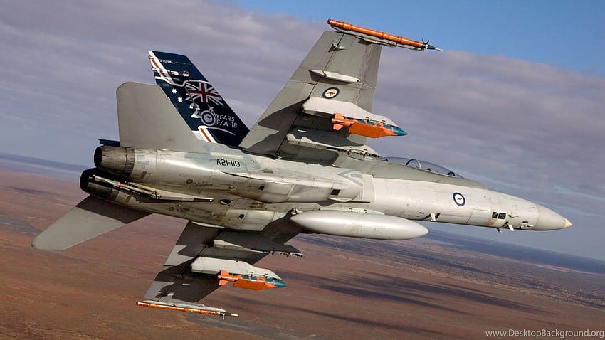Boeing F/A 18 Hornet degli sfondi degli aerei della RAAF, fa 18 Sfondo HD