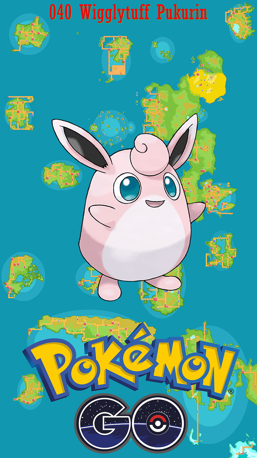 040 Street Map Wigglytuff Pukurin HD phone wallpaper | Pxfuel