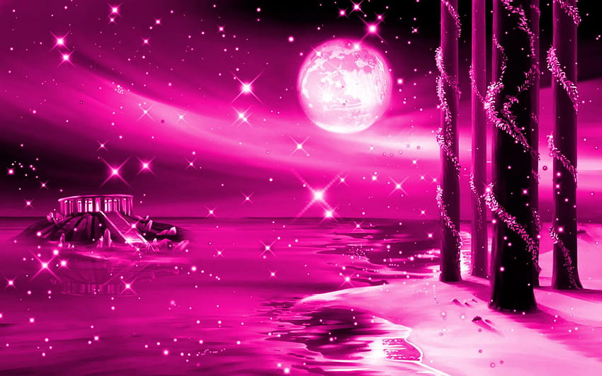 Dream World Pink, mundo de rosa papel de parede HD