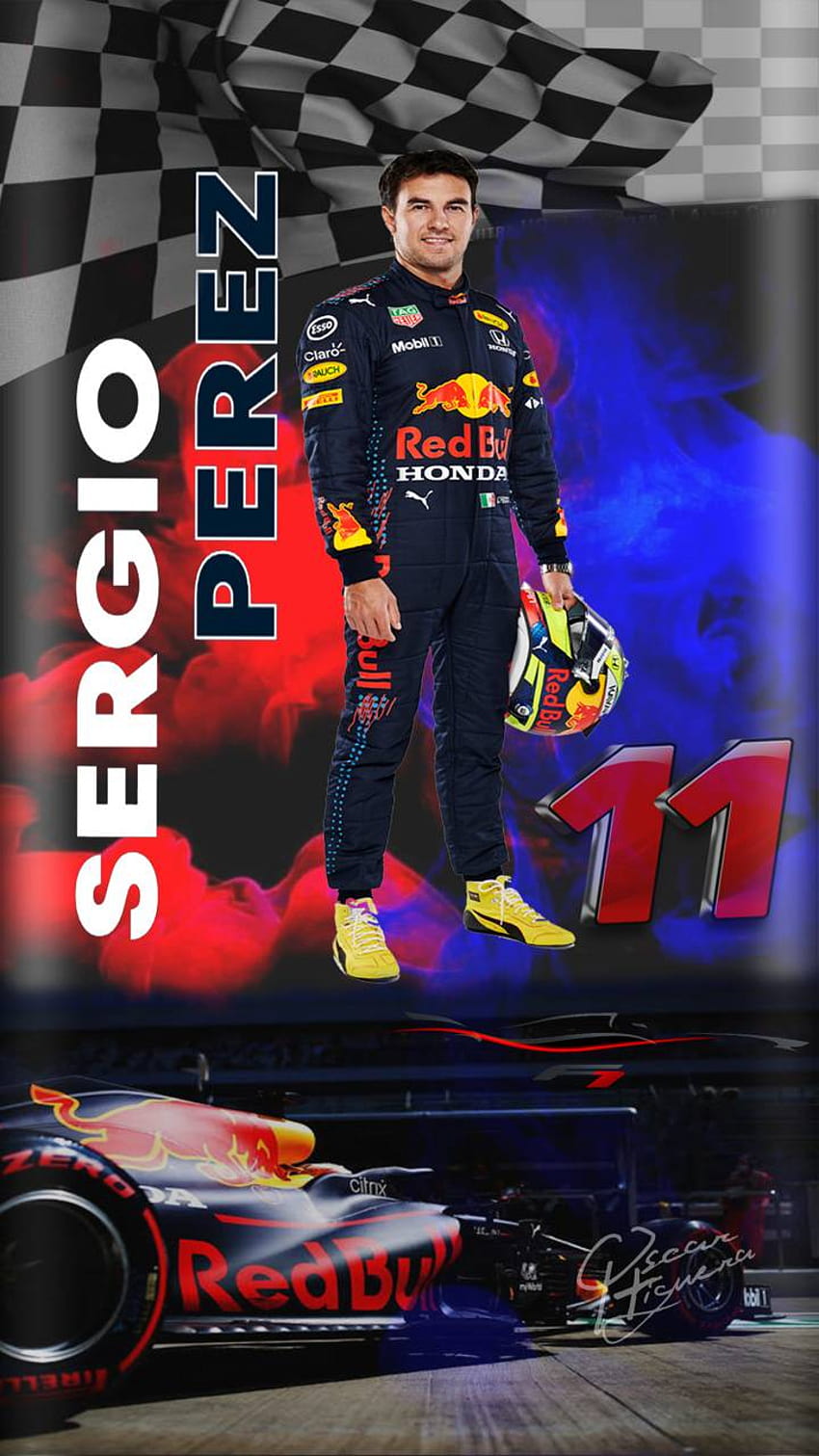Checo Perez โดย Higuera43, Sergio Perez 2021 วอลล์เปเปอร์โทรศัพท์ HD