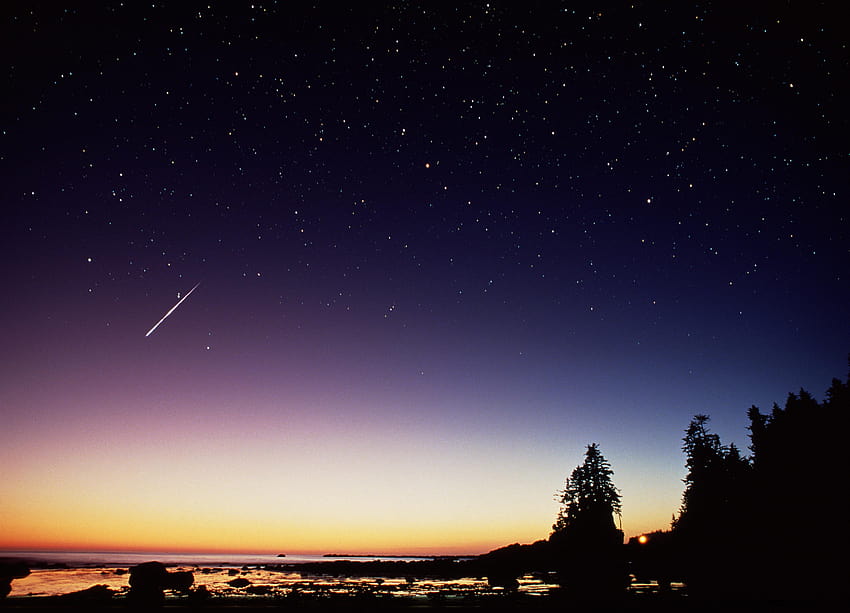 Deszcz meteorytów Perseidów 2018: godziny szczytu i jak to oglądać, deszcz meteorów Perseidów 2019 Tapeta HD