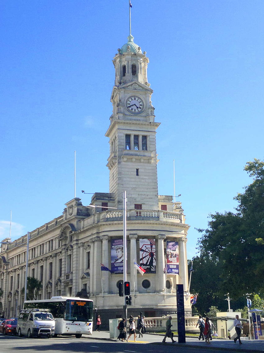 Кметството на Оукланд, Нова Зеландия, орган на кметството на Окланд HD тапет за телефон