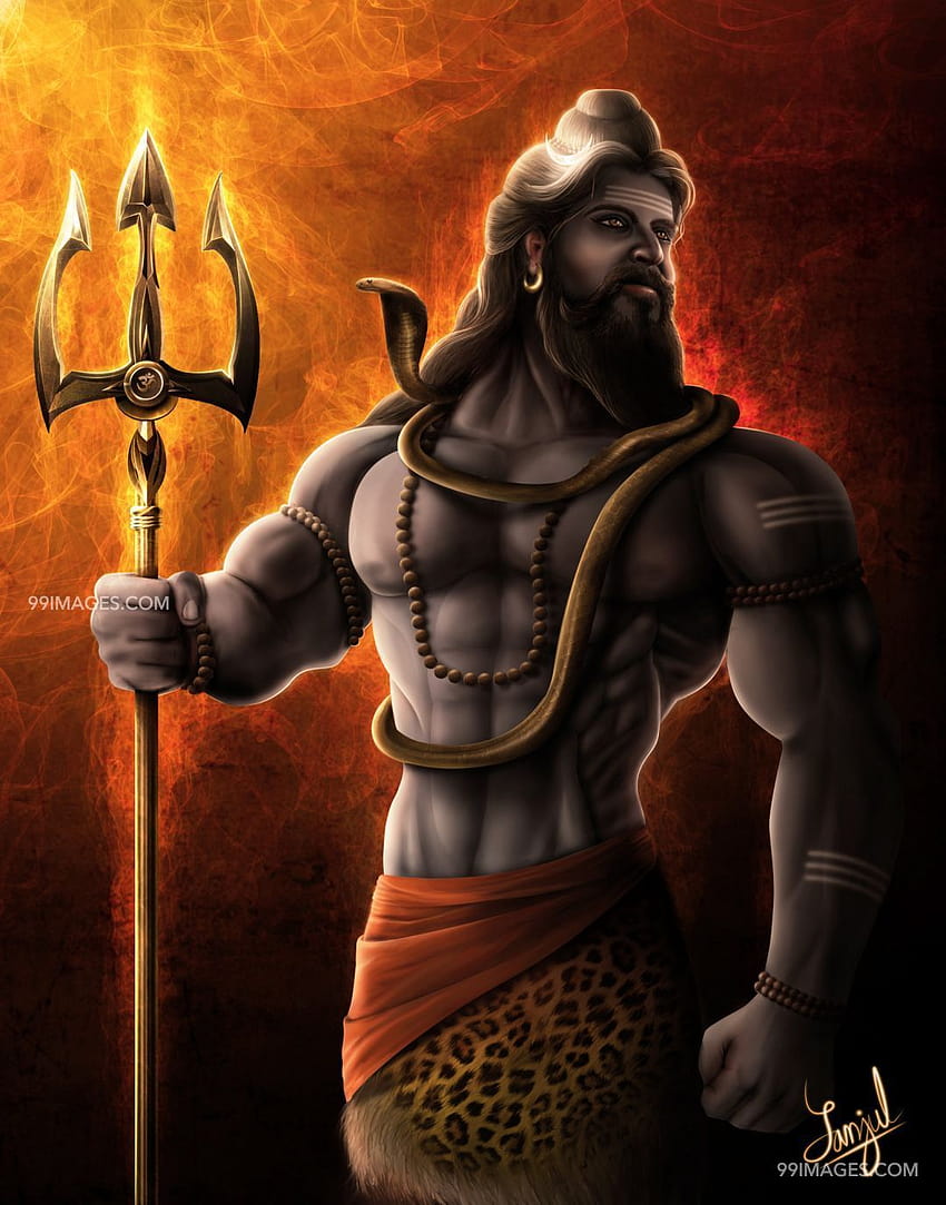 Lord Shiva Best, anime seigneur shiva Fond d'écran de téléphone HD