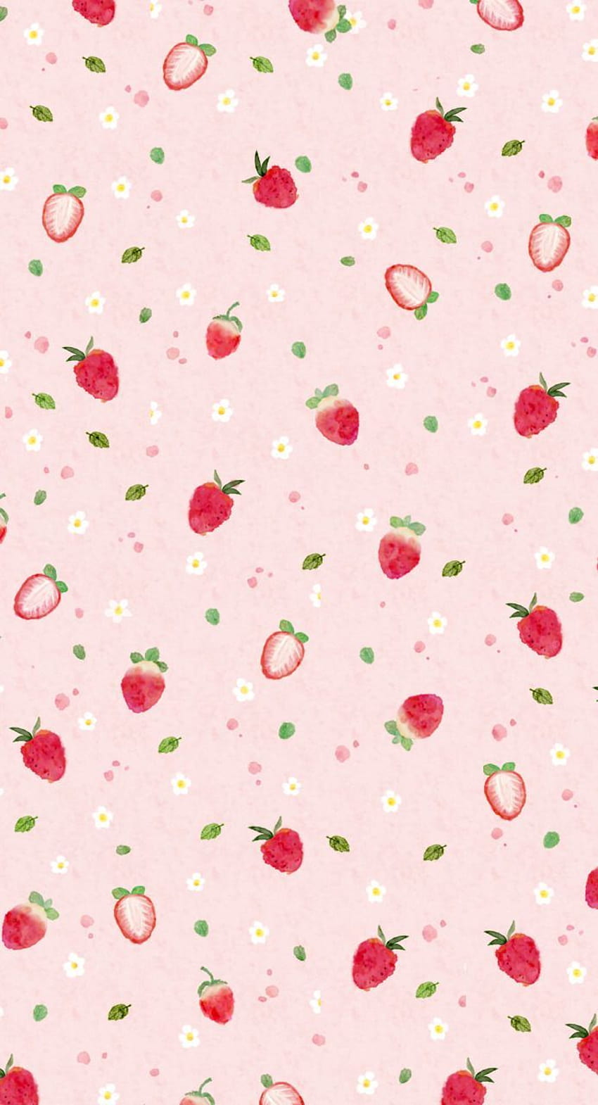 STRAWBERRY From Phonethemeshop, kawaii strawberry HD phone wallpaper