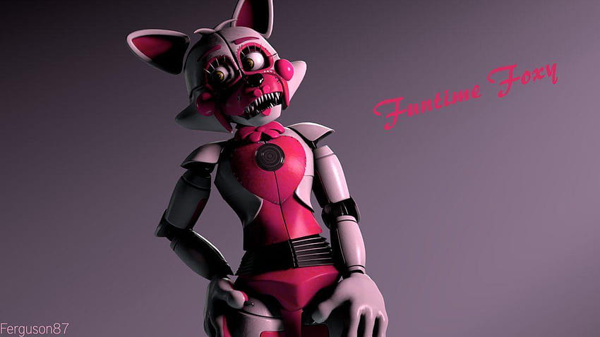 FNaF SFM) Funtime Foxy by Fer HD wallpaper