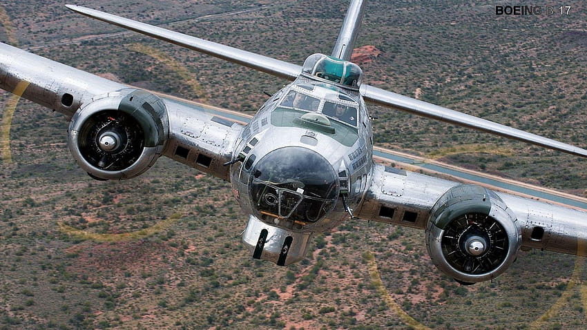 B17 Flying Fortress, boeing b 17 flying fortress HD тапет