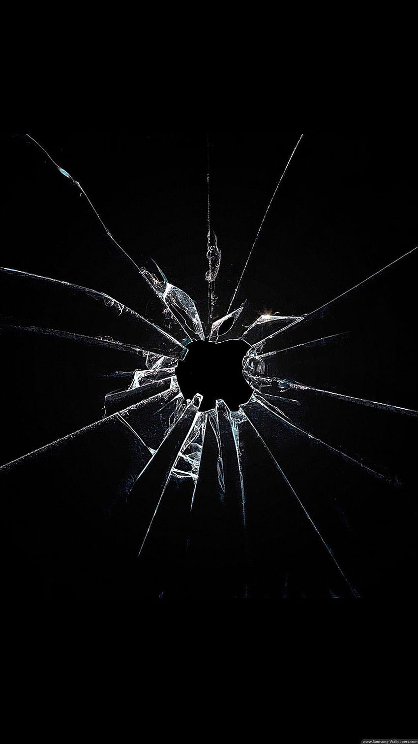 Cracked Screen, broken glass for android HD phone wallpaper