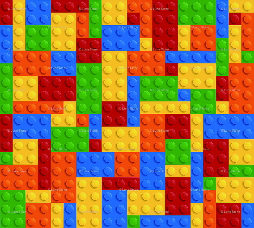 Ladrillos LEGO, bloques de lego fondo de pantalla