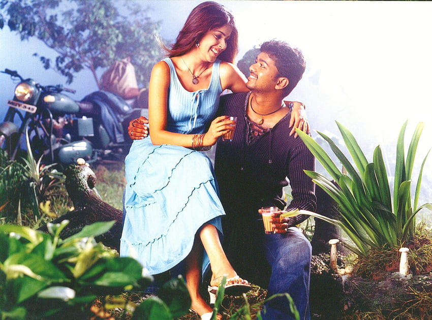 27 years of Thalapathy: Check out some rare of the star who, vijay and genelia HD wallpaper