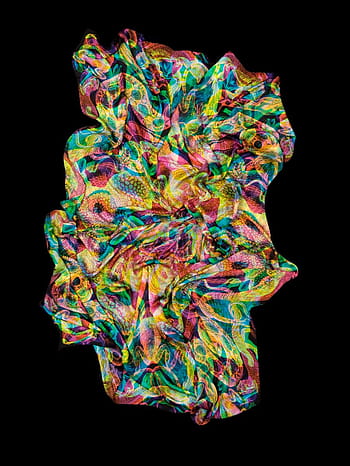 Carnovsky illustrates the human body under X-ray using RGB illustration  technique