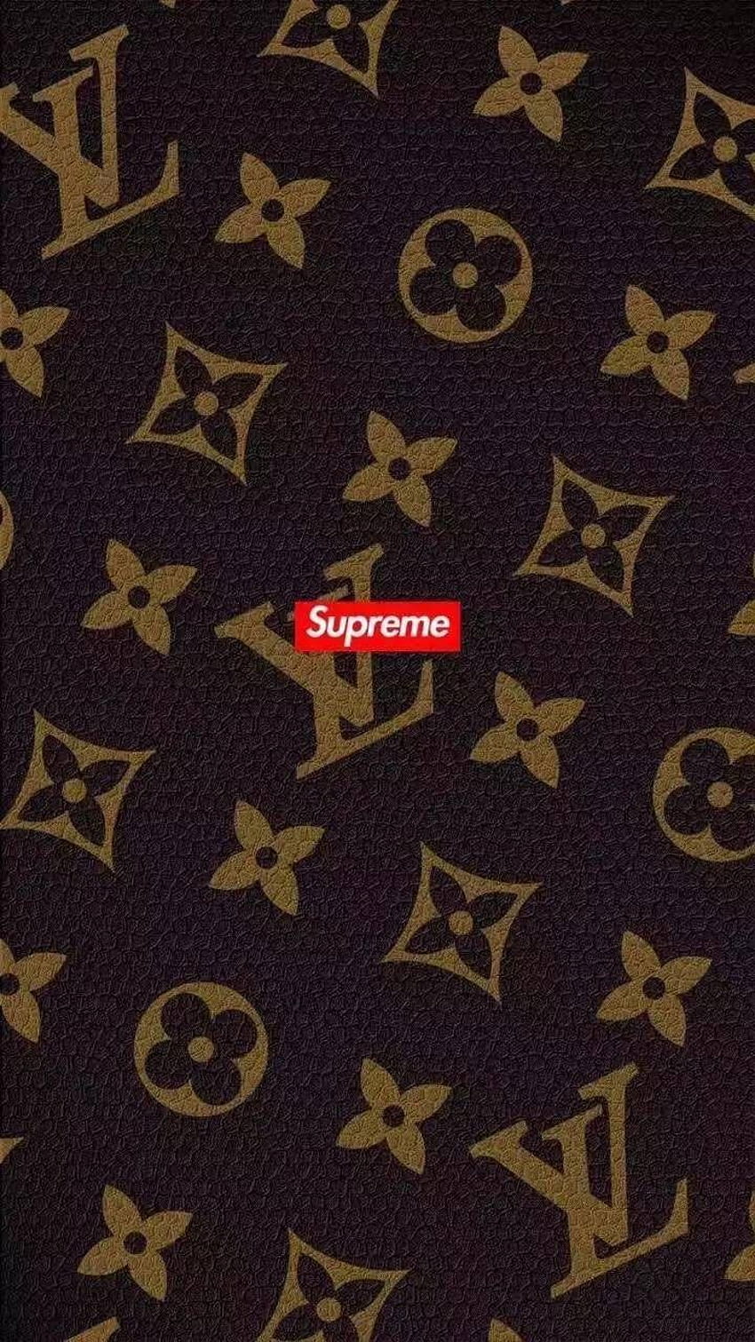 Supreme Louis Vuitton Wallpaper 1080x1080