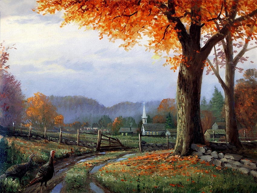Thanksgiving Tag : Trees Leaves Thanksgiving Church, thanksgiving autumn leaves HD wallpaper