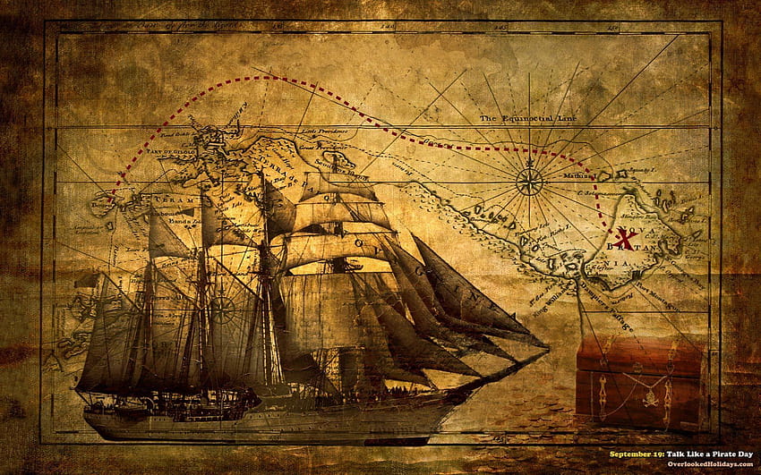 Ghost Pirate Ship « Long, pirates HD wallpaper