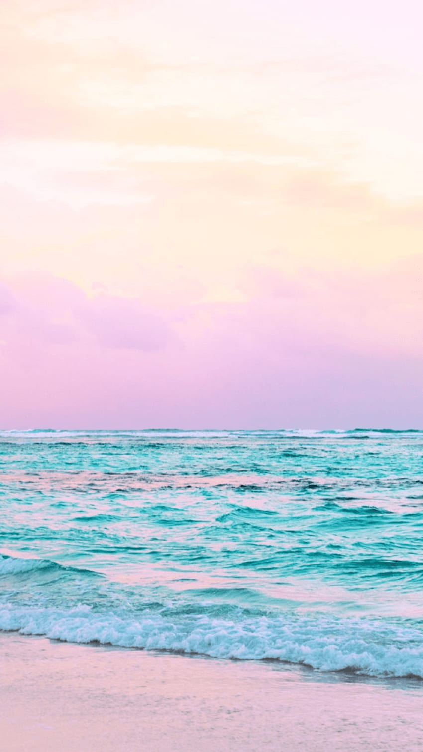 5 Pastel Ocean, pink sea aesthetic HD phone wallpaper | Pxfuel
