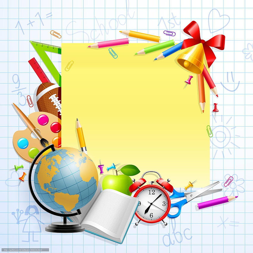 Stationery, Schedule, Back to School, Training HD phone wallpaper
