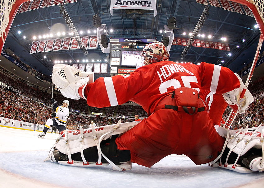 St. James on Jimmy Howard and Dallas: She Get's it Totally Wrong, petr mrazek HD wallpaper