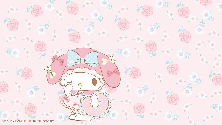 My Melody posted by Christopher Thompson, サンリオ ノートパソコン 高画質の壁紙