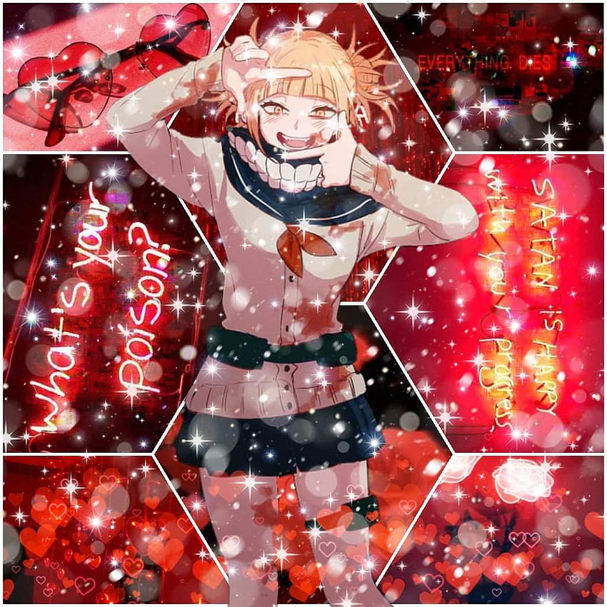 Phone Aesthetic Toga Himiko Toga Himiko Glitter Hd Phone Wallpaper 1056 ...