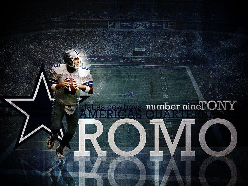 44 Dallas Cowboys Tony Romo , Creative Dallas Cowboys HD wallpaper