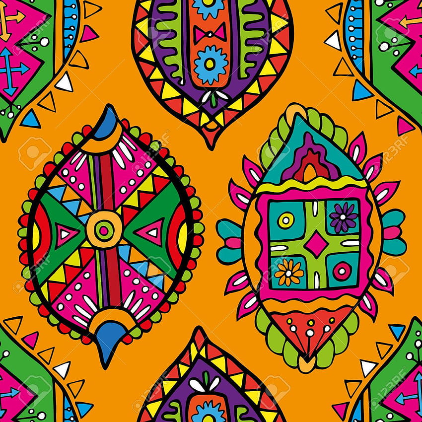 African posted by Ethan Johnson, african pattern HD phone wallpaper