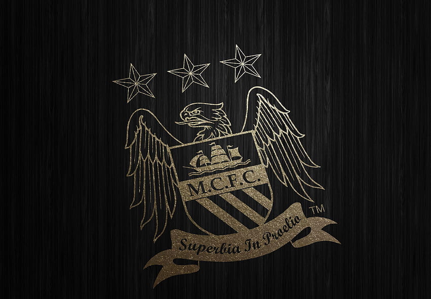 Manchester City 3, man city logo HD wallpaper