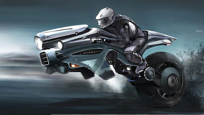 Motorcycle Of The Future Looking Cool, future bikes HD wallpaper