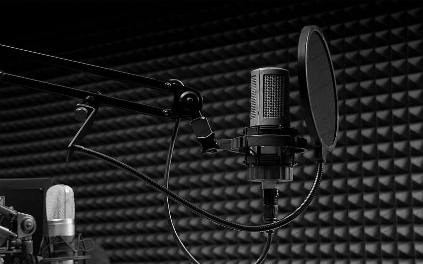 10 pomysłów na projekty studia muzycznego, studio dźwiękowe Tapeta HD