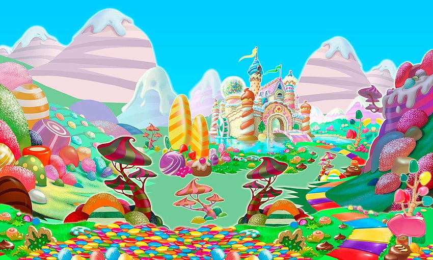 Super Candyland Board Hintergründe von wyldfantasyx, Candy Land Hintergrund HD-Hintergrundbild