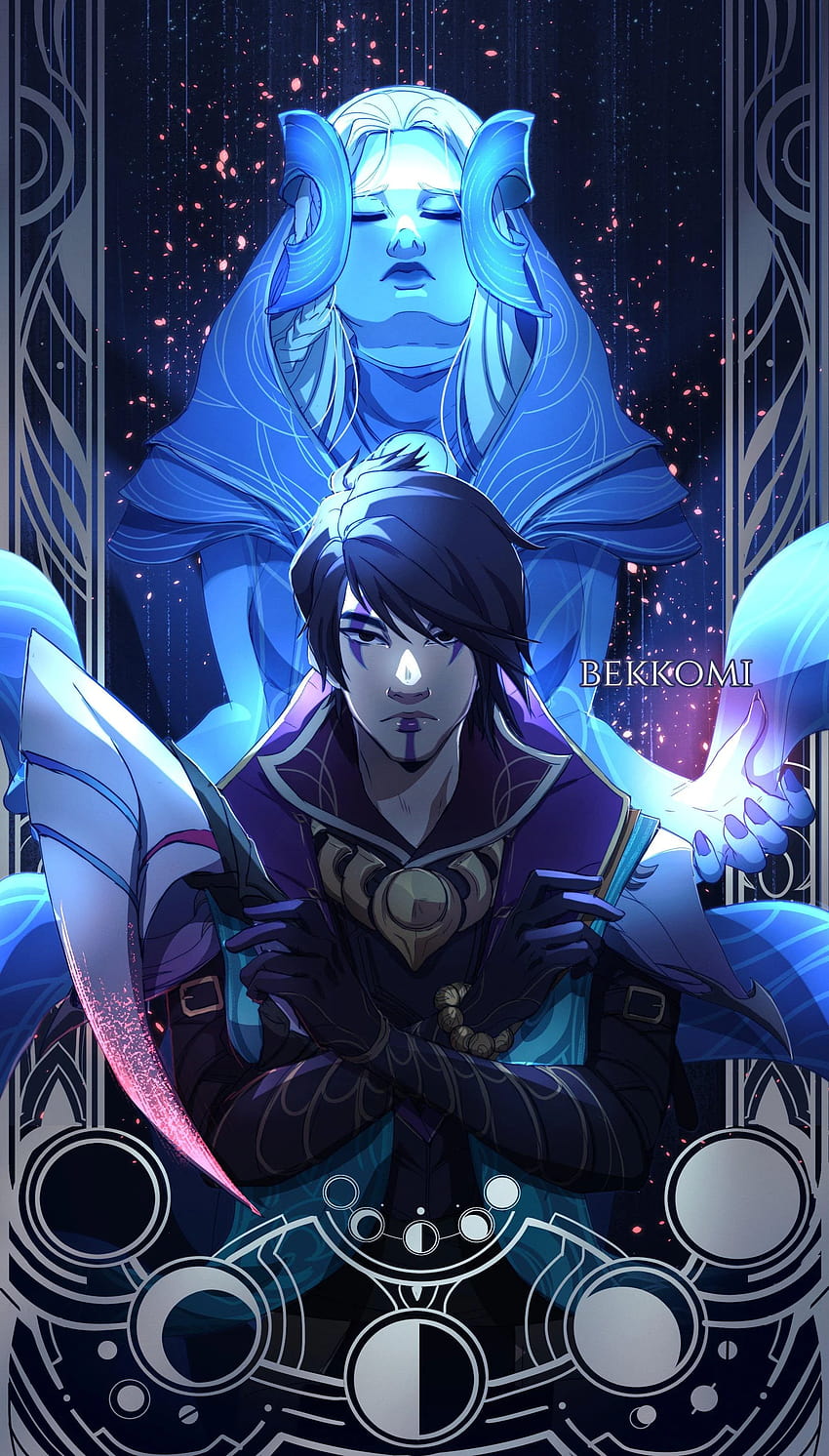 Aphelios fan art HD phone wallpaper Aphelios fan art HD phone wallpaper