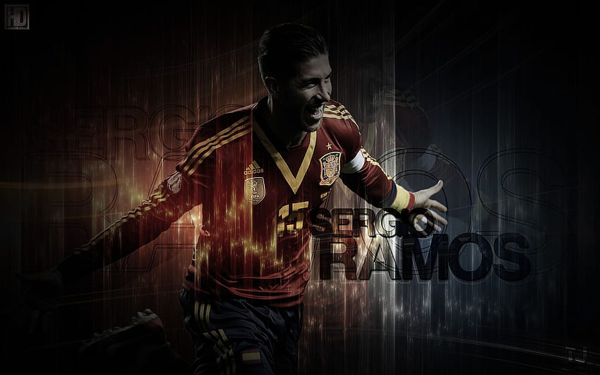 Real Madrid Sergio Ramos number 15 and HD wallpaper