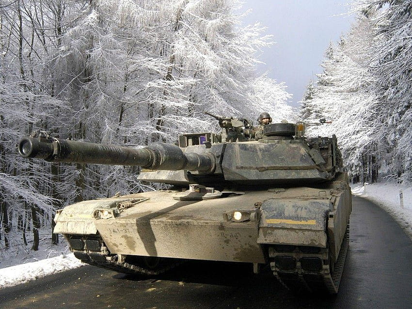 Основен боен танк M1 Abrams HD тапет