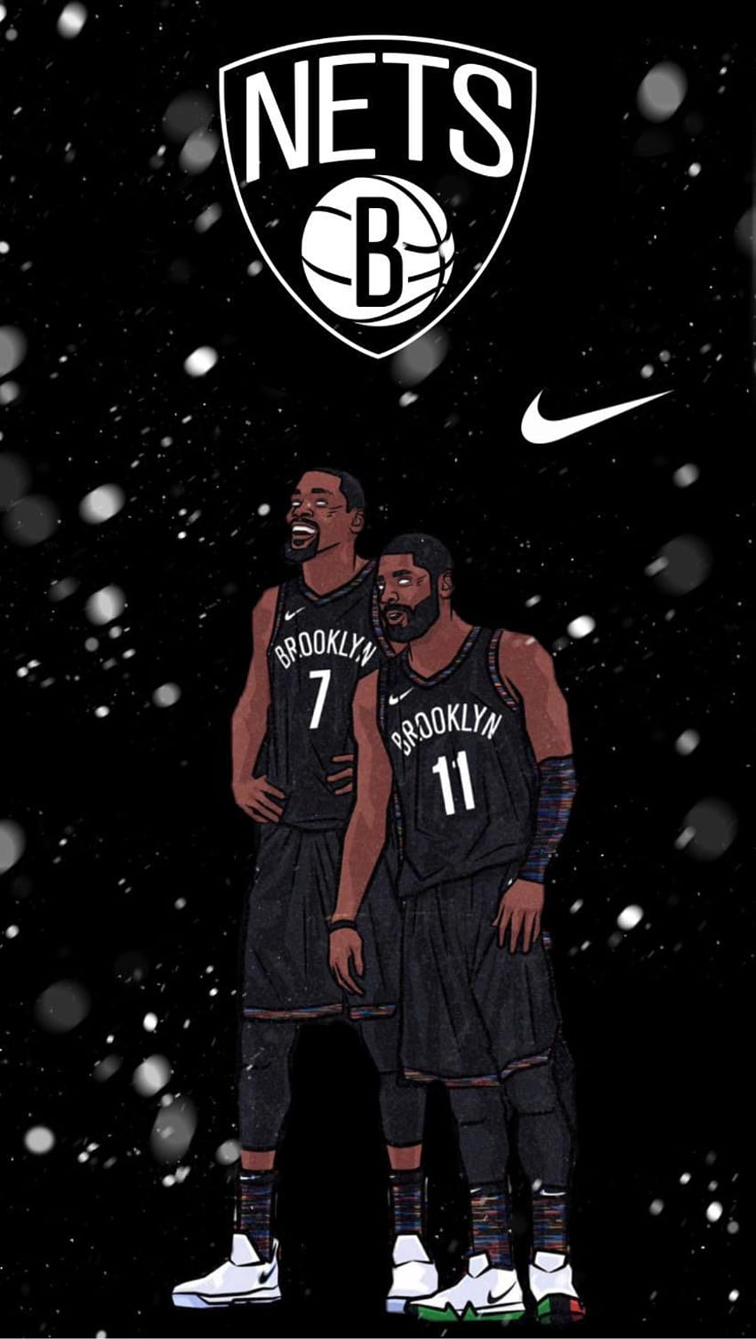 4 Brooklyn Nets, kyrie irving and kevin durant HD phone wallpaper