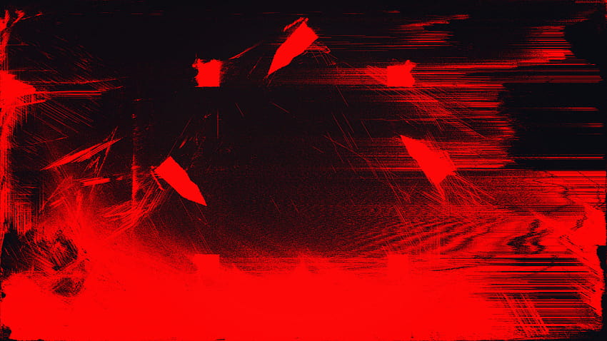 2560x1440 Red Glitch Art Abstract 1440P Resolution, glitch anime HD wallpaper
