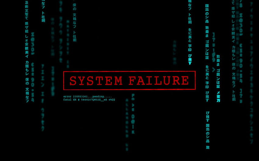 Kalçada En İyi 4 Başarısızlık, sistem hatası HD duvar kağıdı