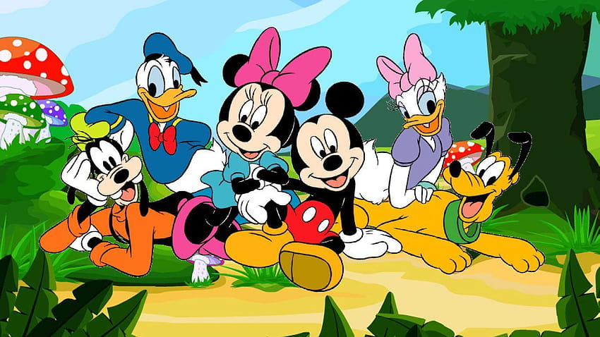 Characters From Cartoons Walt Disney For Full, disney cartoon for HD wallpaper