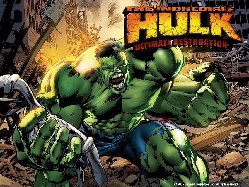 El increíble Hulk: destrucción definitiva fondo de pantalla