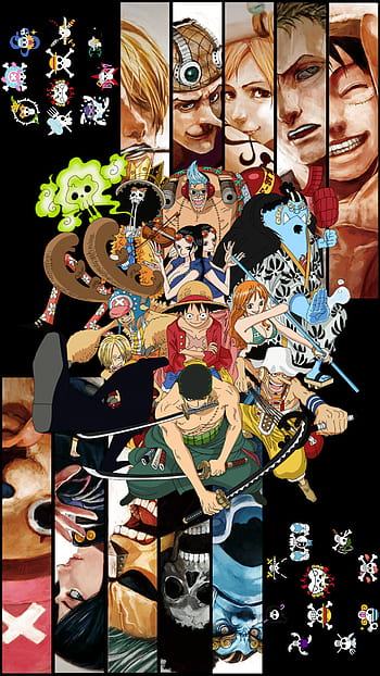 Here's a StrawHat crew /screensaver I made. for use. Enjoy ...