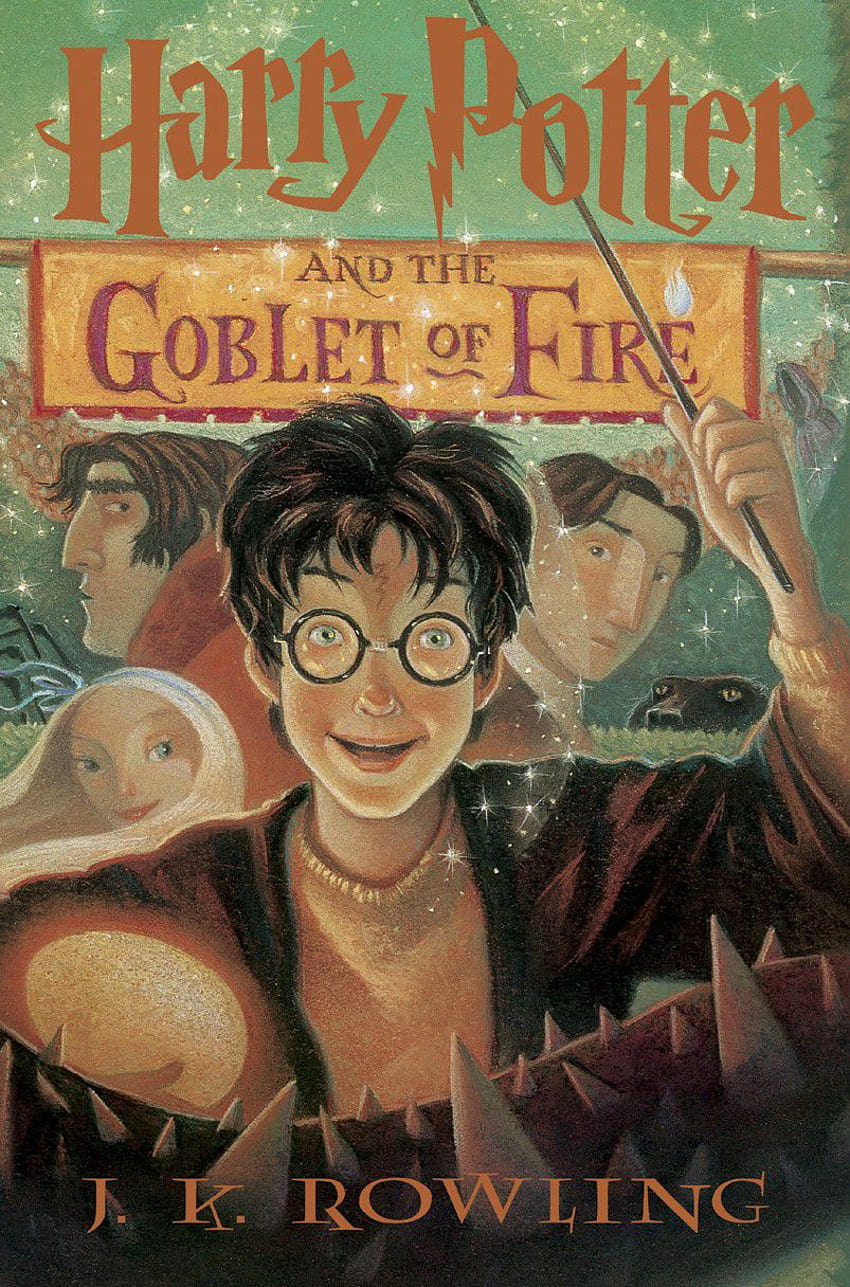 7-те най-добри корици на Хари Потър на всички времена, корици на книгата Хари Потър и огненият бокал HD тапет за телефон