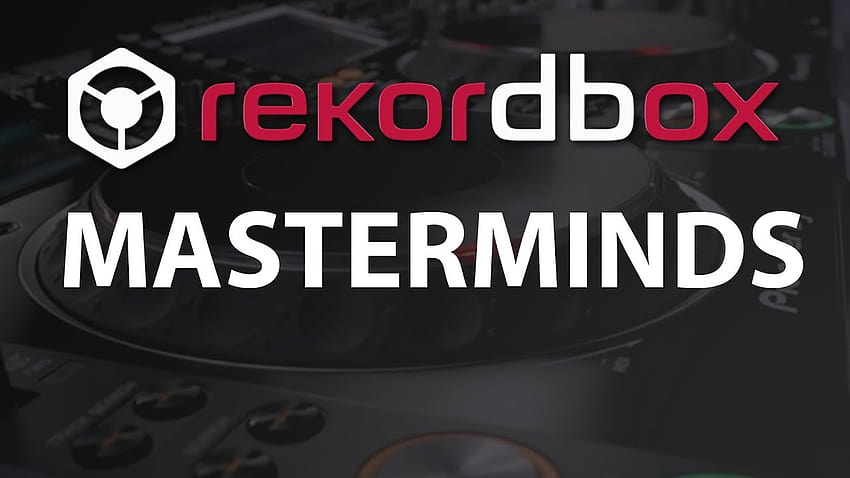 Rekordbox DJ Masterminds papel de parede HD