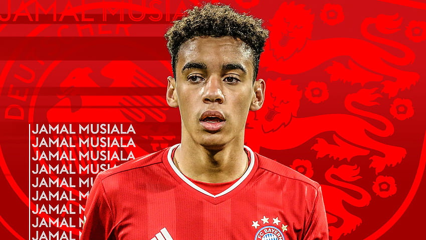 Jamal Musiala: pomocnik Bayernu Monachium, który będzie reprezentował Niemcy, a nie Anglię Tapeta HD