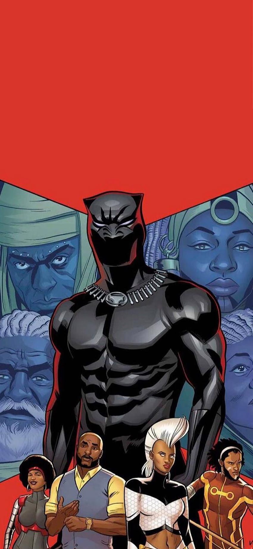 Imgur: Die Magie des Internets, iPhone Superheld Black Panther HD-Handy-Hintergrundbild