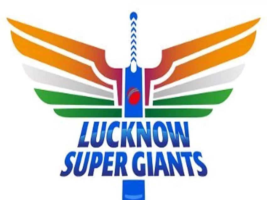 IPL 2022: Lucknow Super Giants prezentuje logo zespołu, logo zespołu ipl Tapeta HD