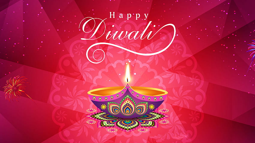 Feliz Diwali Festival Indio Deepavali Ultra fondo de pantalla