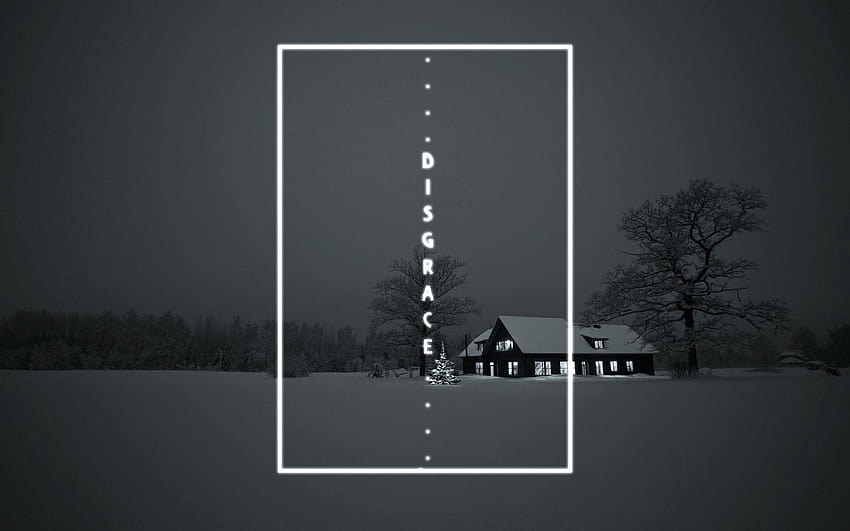 gray, Sad, Winter, Snow, Dark / and Mobile Backgrounds, depressing winter HD wallpaper