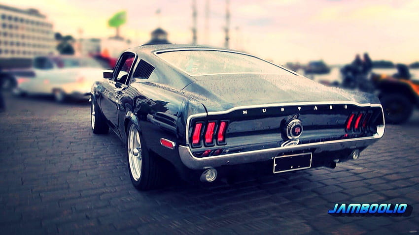 BULLITTO!! Ford Mustang GT del 1968, Mustang 67 Sfondo HD