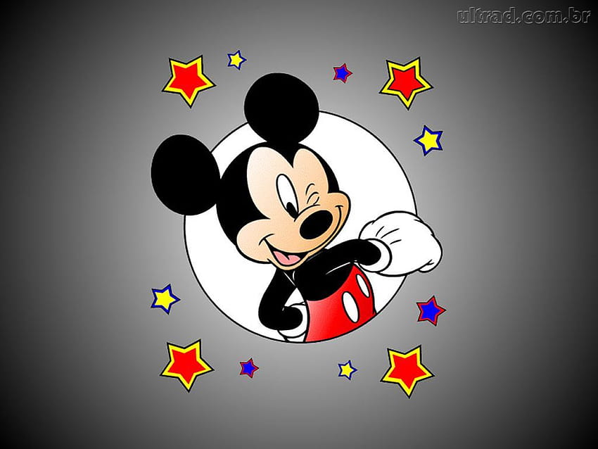 New Year Mickey Mouse Rangoli, mickey mouse new year HD wallpaper