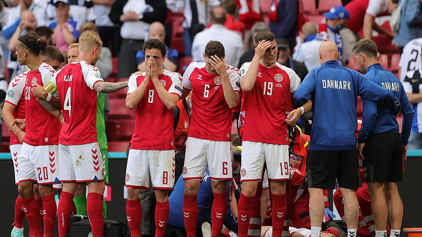 Euro 2020: Christian Eriksen victim of discomfort, the Denmark HD wallpaper