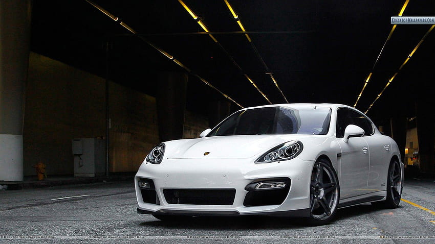 Porsche Panamera White HD wallpaper