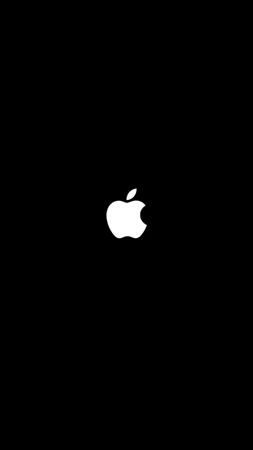 Champagne gold Apple logo, apple logo black background HD phone ...