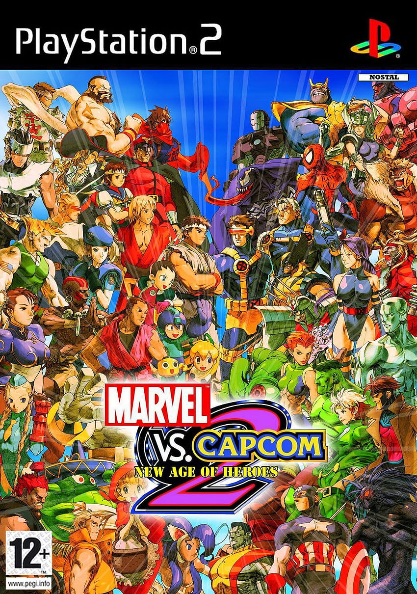 Marvel Vs. Capcom 2 , Jeu vidéo, HQ Marvel Vs. Capcom 2, marvel vs capcom 2 nouvelle ère des héros Fond d'écran de téléphone HD